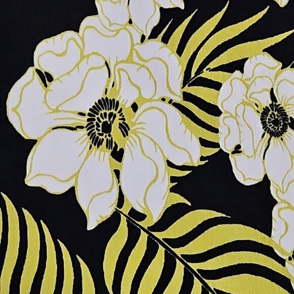 Trixxi Bodycon Dress Women's Size XL Cocktail Yellow & Black Sundress Boho - Picture 4 of 16